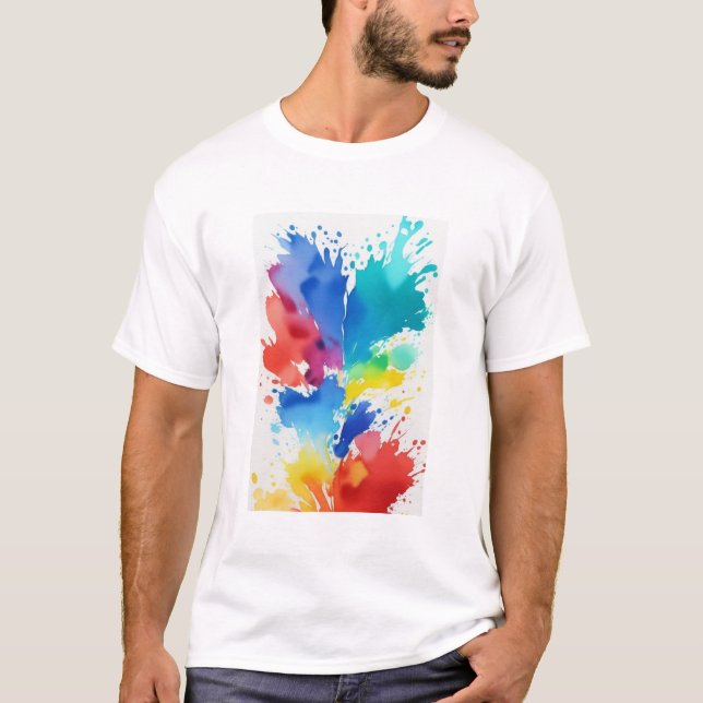 färg 2 t shirt (Framsida)