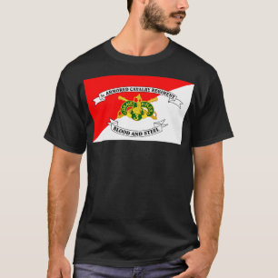 färg 3:e beväpnade kavalleriregim t shirt