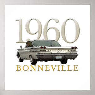 Färg 60 Pontiac-kupa poster