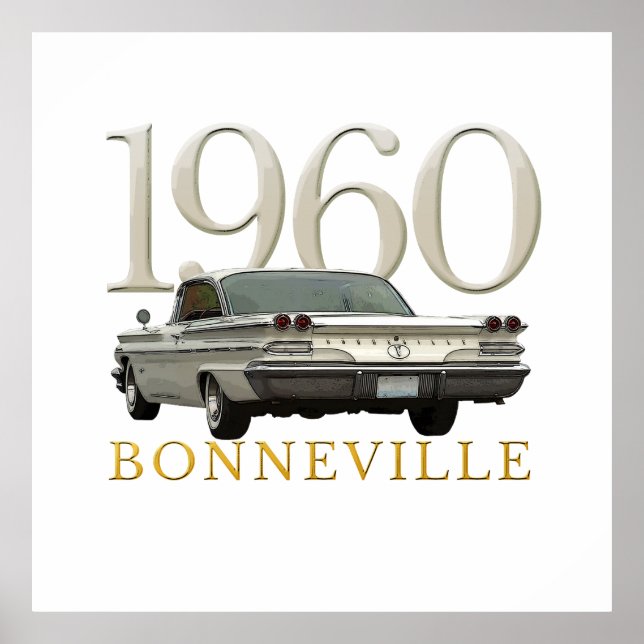 Färg 60 Pontiac-kupa poster (Framsidan)