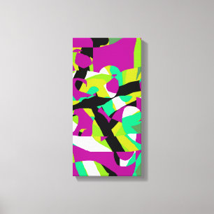 Färg abstrakt art 7 canvastryck