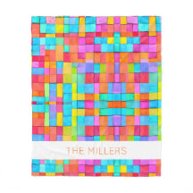 Färg Abstrakt Art FAMILY NAMN Modern Roligt