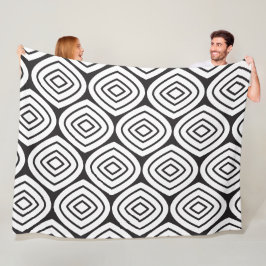 Färg Abstrakt Diamond MCM Mönster Fleecefilt