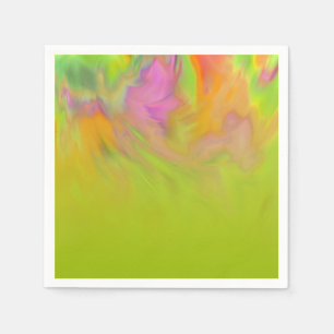 Färg Abstrakt Färgämne Ombre-design Pappersservett