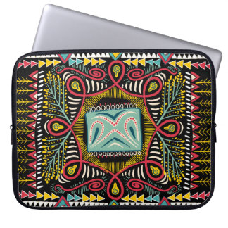 Färg abstrakt: fyrkantig fickdesign. laptop fodral