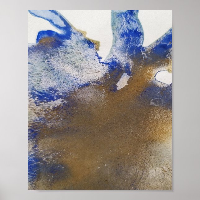 Färg abstrakt minimal redigerbar lägga till text poster (Framsidan)