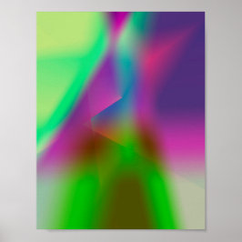 Färg abstrakt minimal redigerbar lägga till text poster