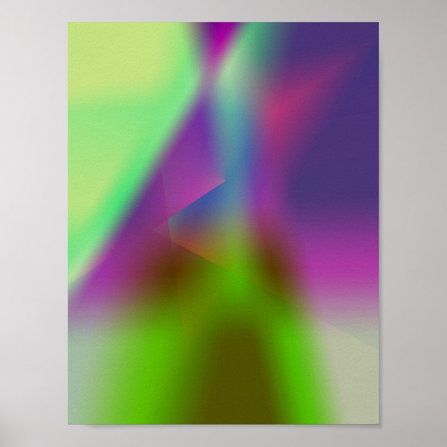 Färg abstrakt minimal redigerbar lägga till text poster (Framsidan)