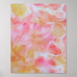 Färg abstrakt minimal redigerbar lägga till text poster