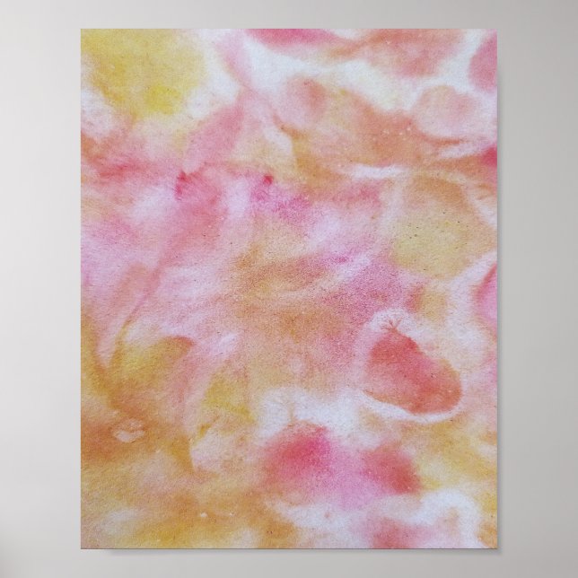 Färg abstrakt minimal redigerbar lägga till text poster (Framsidan)