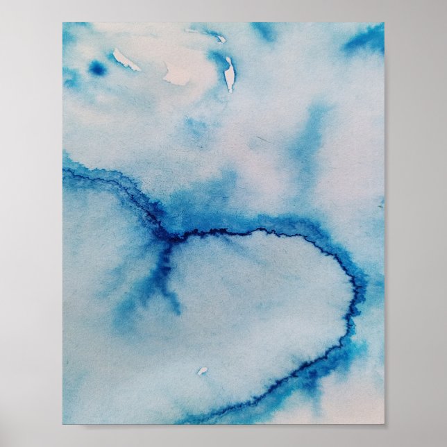 Färg abstrakt minimal redigerbar lägga till text poster (Framsidan)