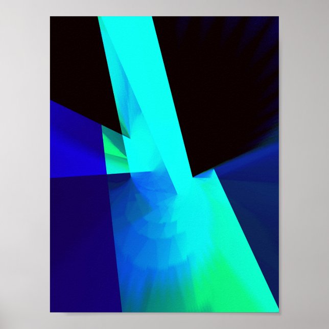 Färg abstrakt minimal redigerbar lägga till text poster (Framsidan)