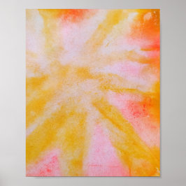 Färg abstrakt minimal redigerbar lägga till text poster