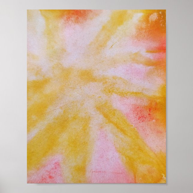 Färg abstrakt minimal redigerbar lägga till text poster (Framsidan)