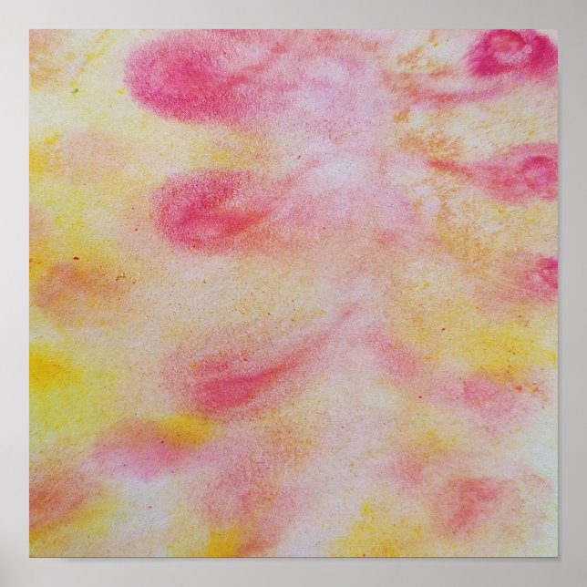 Färg abstrakt minimal redigerbar lägga till text poster (Framsidan)