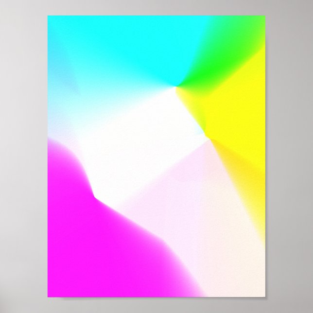 Färg abstrakt minimal redigerbar lägga till text poster (Framsidan)