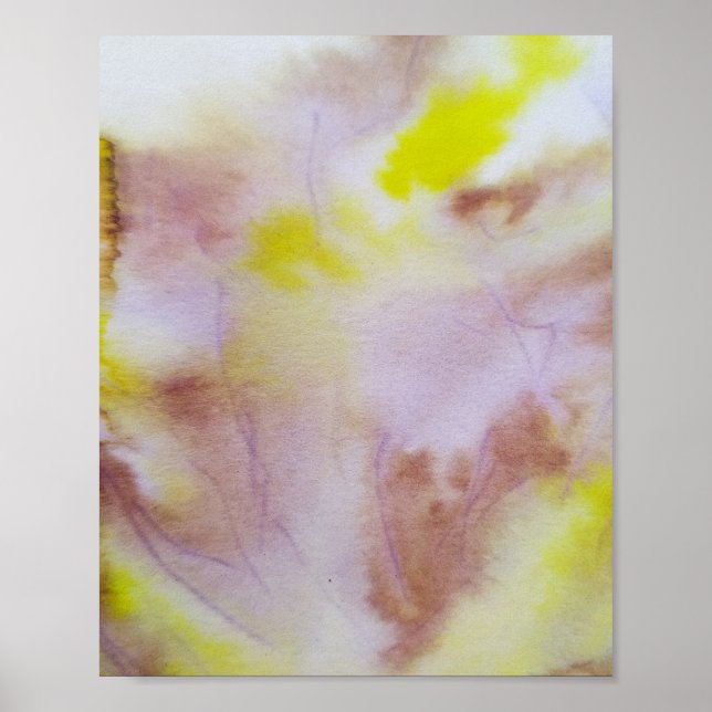 Färg abstrakt minimal redigerbar lägga till text poster (Framsidan)