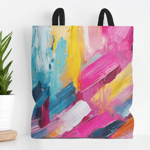 Färg Abstrakt Modern Art Tygkasse