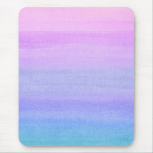 Färg Abstrakt Ombre Watercolor Mönster Musmatta