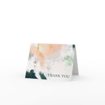 Färg Abstrakt - tack för ditt kort