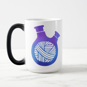 Färg Ändra ChemKnits Logotyp Mugg