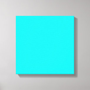 färg aqua cyan canvastryck