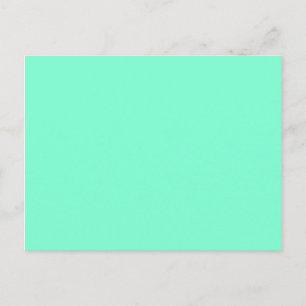 färg aquamarine vykort