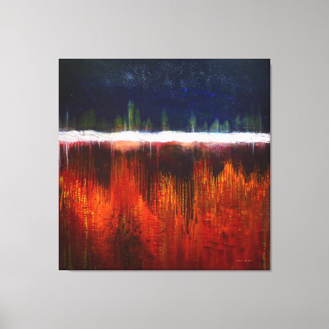 Färg Art Therapy Gallery-quality Giclee Canvastryck (Framsida)