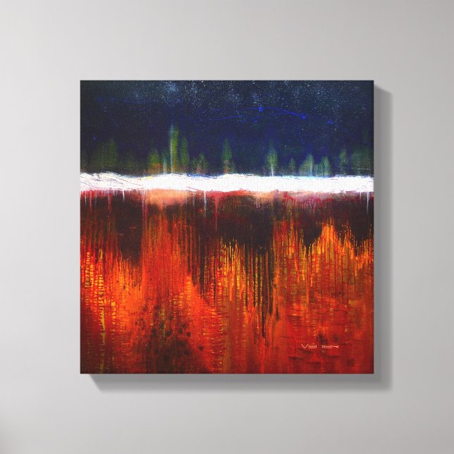 Färg Art Therapy Gallery-quality Giclee Canvastryck (Framsida)