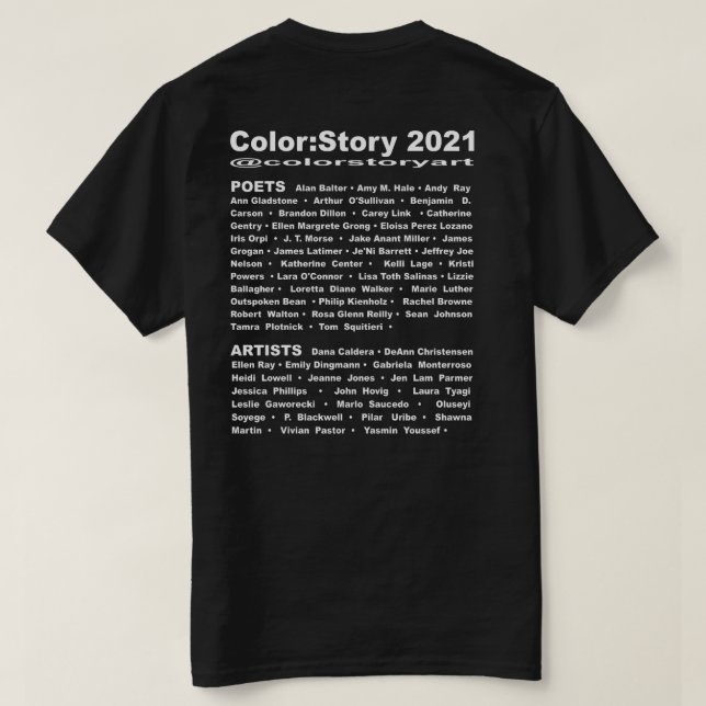 Färg:Artikel T T Shirt (Design baksida)