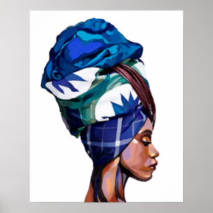 Färg av Afrika. #bild Poster