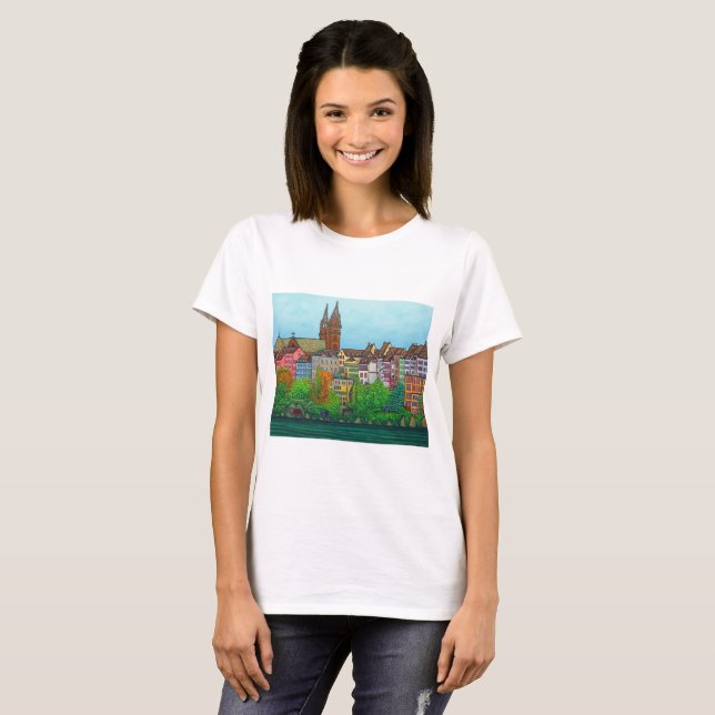 Färg av Basel TShirt av Lisa Lorenz Tröja (Hel framsida)