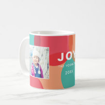 Färg av Joy 2 Photo Personlig mugg