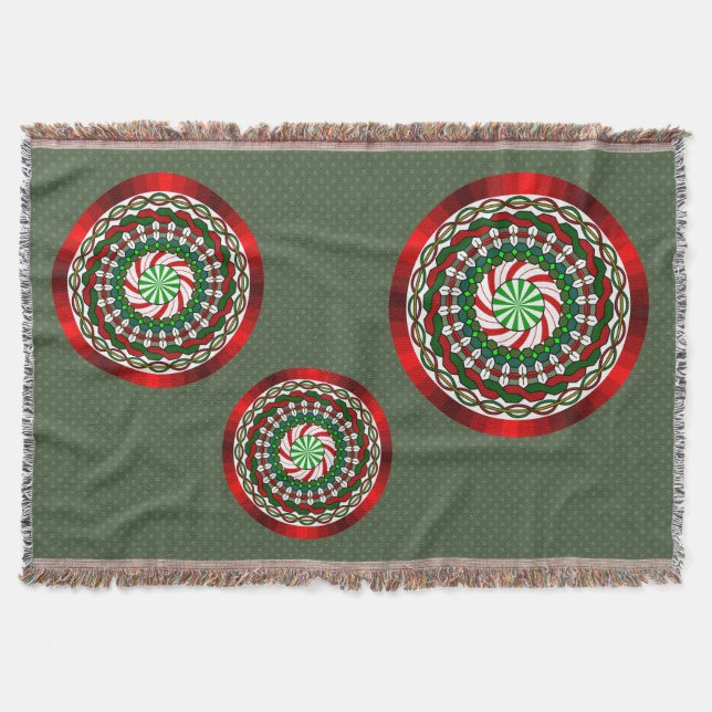 Färg av julafton Blanket Mysfilt (Framsidan)