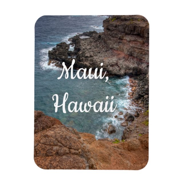 Färg av Maui, Hawaii Magnet (Vertikal)