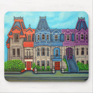 Färg av Montreal Mouse Pad av Lisa Lorenz Musmatta