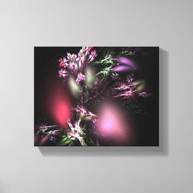 färg av naturfraktur canvastryck (Framsida)