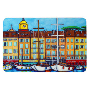 Färg av Saint-Tropez Magnet av Lisa Lorenz
