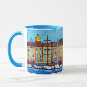 Färg av Saint-Tropez Mugg av Lisa Lorenz