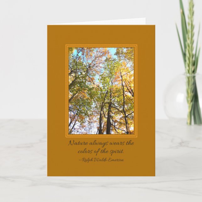 Färg av Thanksgivingen för spritkortet Helgkort (Framsida)