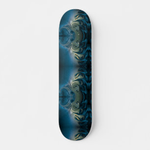 färg azul remolino mini skateboard bräda 18,5 cm