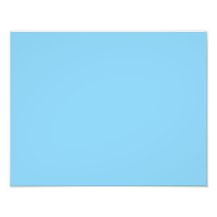 färg baby blue fototryck