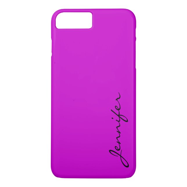 Färg-bakgrund för djup magenta Case-Mate iPhone skal (Baksida)