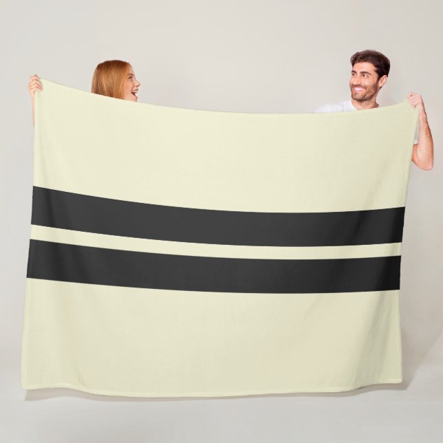 Färg-bakgrund och Tävla-Rand för svart bil Fleecefilt (På plats)