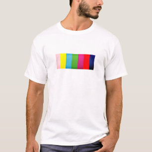 Färg Band Spectrum T-Shirt Design - Vibrant Stil