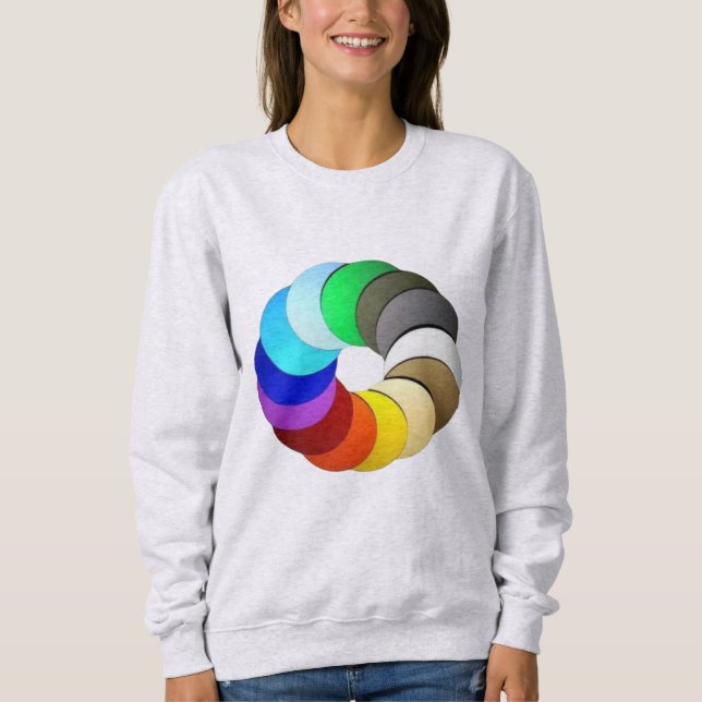 Färg Beauty-designer T Shirt (Framsida)