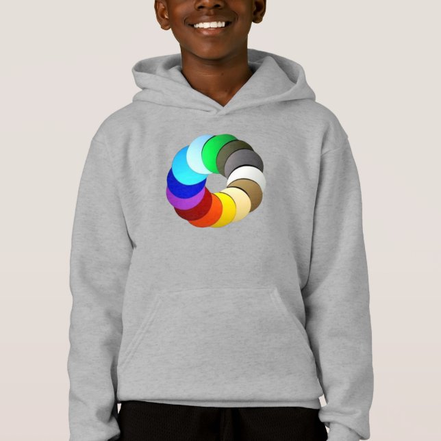 Färg Beauty-designer T Shirt (Framsida)