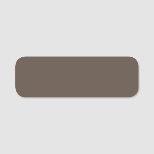 Färg Best personalize TextLogo Namn bricka Namnbricka (Framsida)