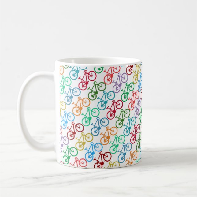 Färg Bicycles Kaffemugg (Vänster)