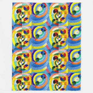 Färg bildar vid Robert Delaunay Fleecefilt